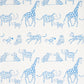 Select 5012470 Jungle Jubilee Blue Schumacher Wallpaper