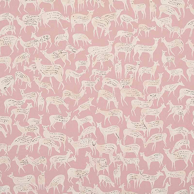 Save on 5012491 Fauna Dusty Pink Schumacher Wallpaper