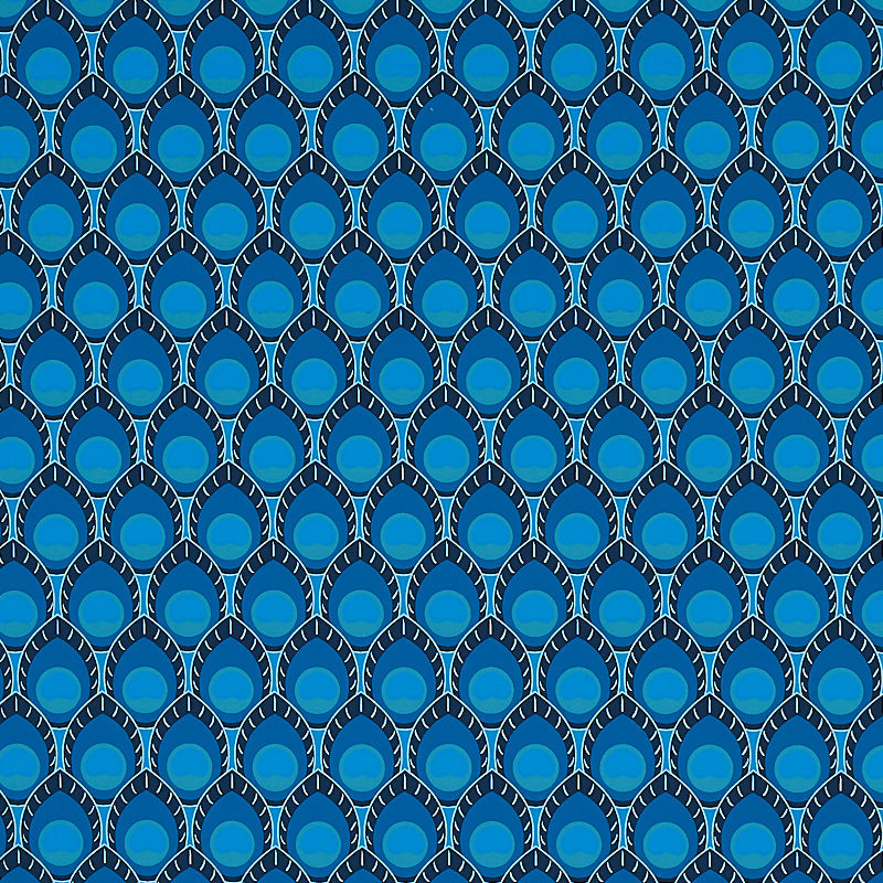 Order 5012521 Dawnridge Peacock Schumacher Wallpaper