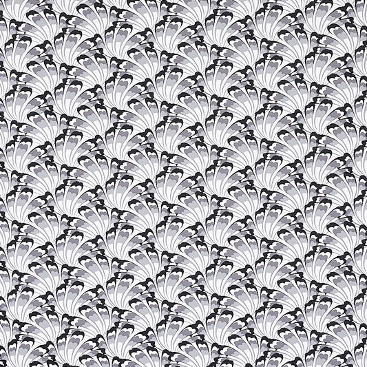 Acquire 5012530 Gotham Swing Charcoal Schumacher Wallpaper