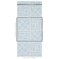 View 5012573 Trellis Sky Blue Schumacher Wallpaper