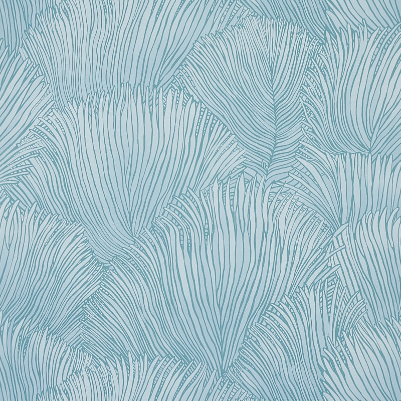 Select 5012651 Fondale Aqua Schumacher Wallpaper