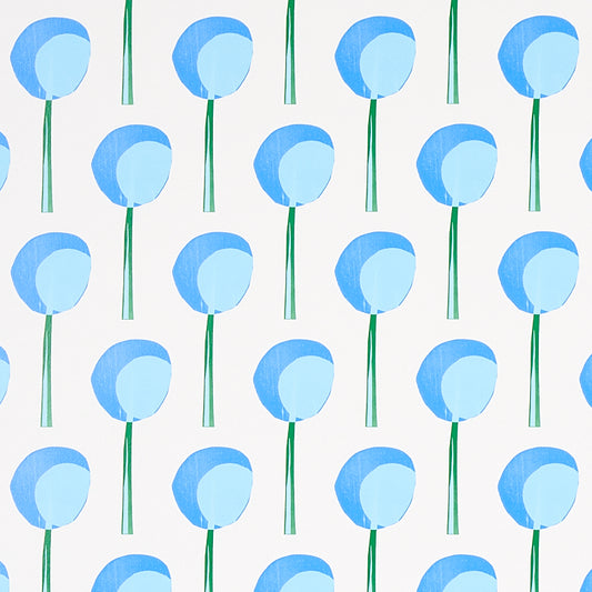 Select 5012701 Topiary Bluebell Schumacher Wallpaper