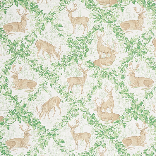 Select 5012731 Woburn Meadow Forest Schumacher Wallpaper
