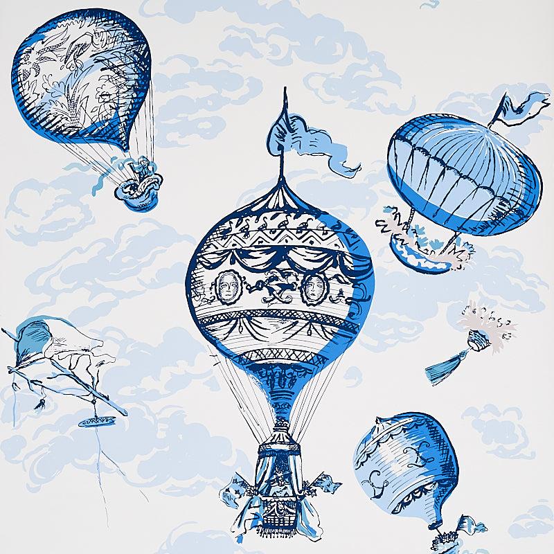 Find 5012790 Balloons Blue Schumacher Wallpaper