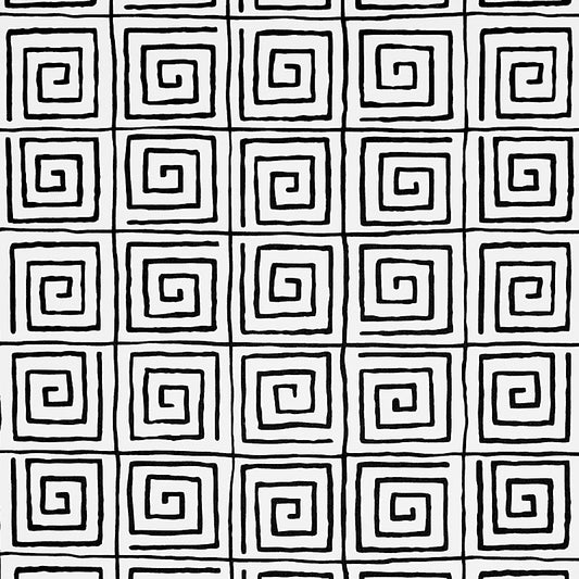 Purchase 5012810 Trousdale Black Schumacher Wallpaper