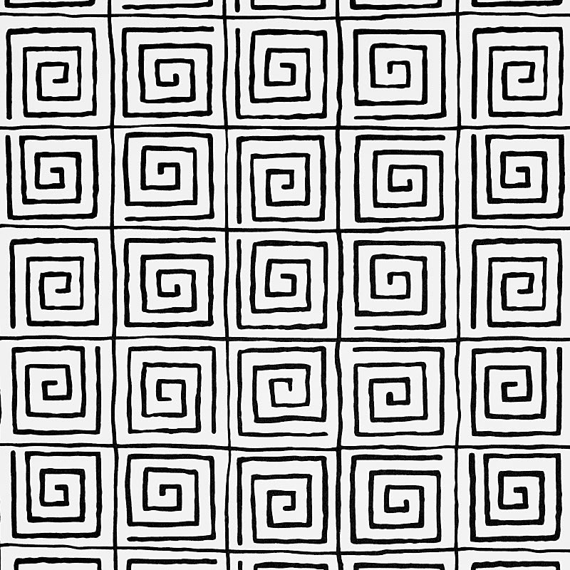 Purchase 5012810 Trousdale Black Schumacher Wallpaper