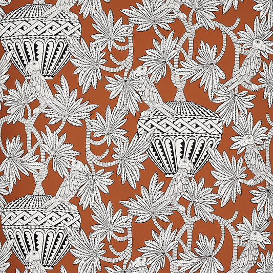 Find 5012822 Santarem Chocolate Schumacher Wallpaper