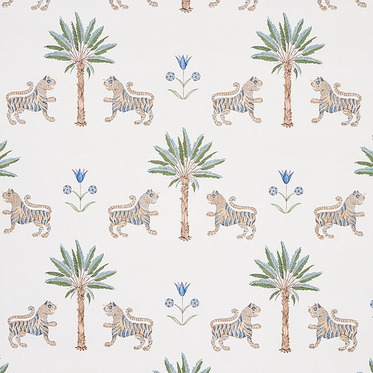 Save on 5012921 Tiger Palm Delft Schumacher Wallpaper
