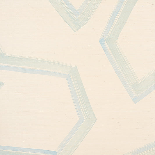 Looking for 5013050 Enzo Sisal Blue Schumacher Wallpaper