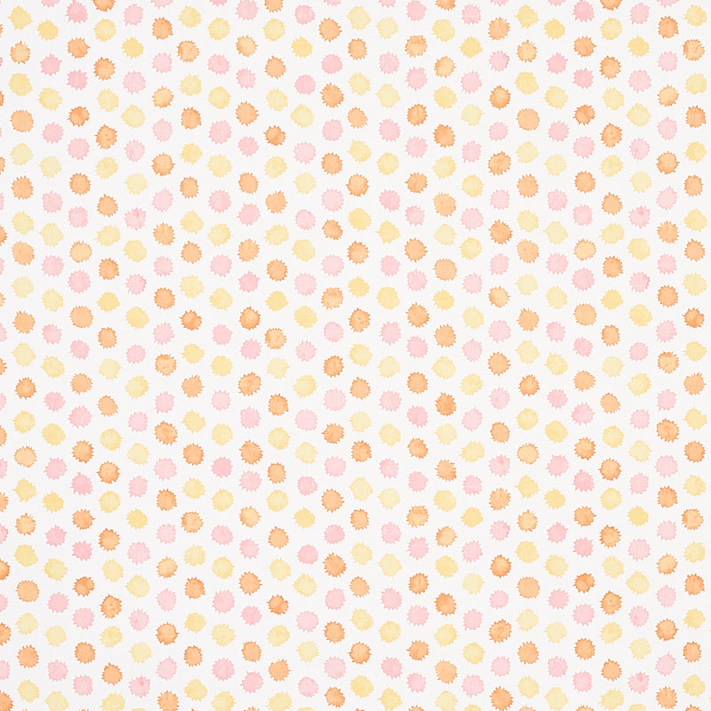 Find 5013101 Mini Bursts Yellow and Pink Schumacher Wallpaper
