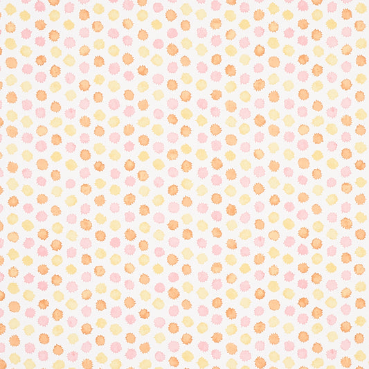 Find 5013101 Mini Bursts Yellow and Pink Schumacher Wallpaper