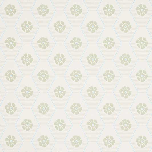Buy 5013160 Hive Bloom Sage Schumacher Wallpaper