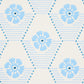 Save on 5013161 Hive Bloom Blues Schumacher Wallpaper