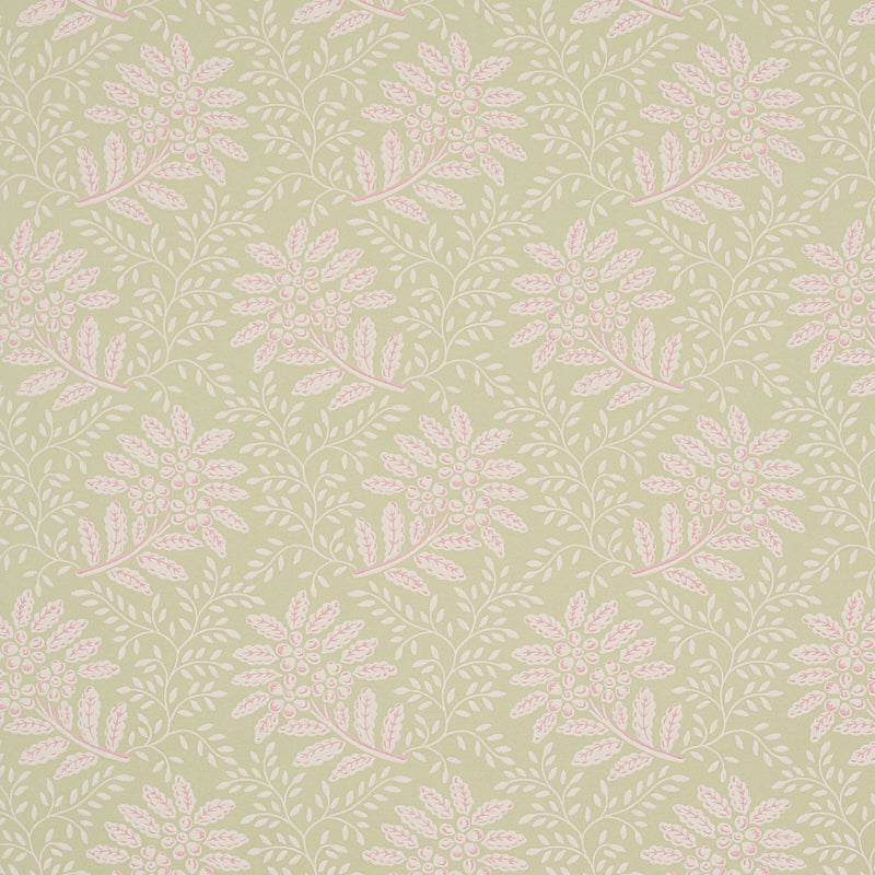 Order 5013170 Secret Garden Green Schumacher Wallpaper