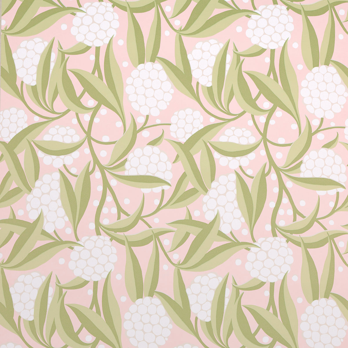 Purchase 5013330 | Rubus, Blush - Schumacher Wallpaper