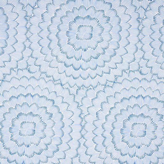 Purchase 5013820 | Feather Bloom, Blue - Schumacher Wallpaper