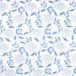 Purchase 5013841 | Bouquet Toss, Afternoon Blue - Schumacher Wallpaper