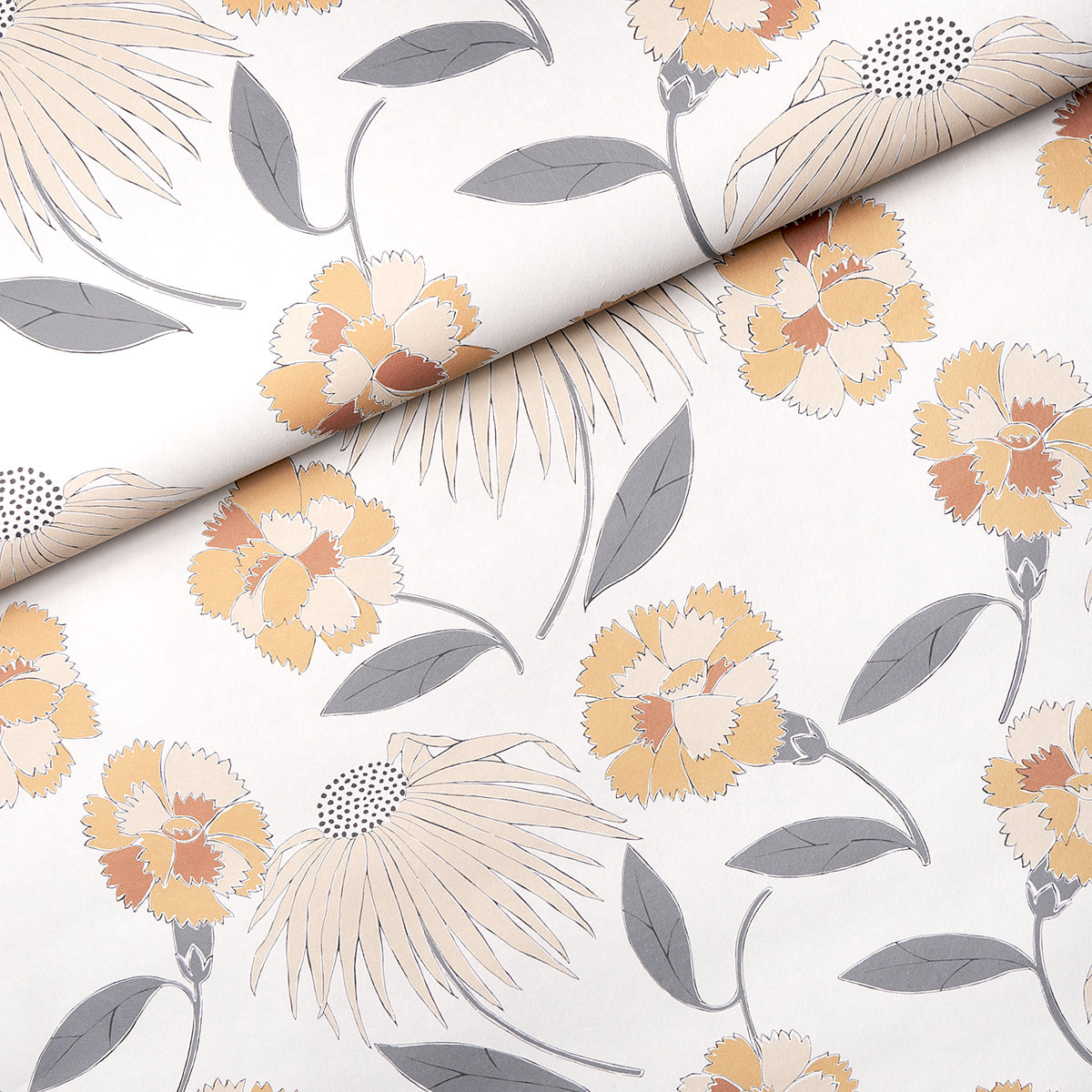 Purchase 5013842 | Bouquet Toss, Toast - Schumacher Wallpaper