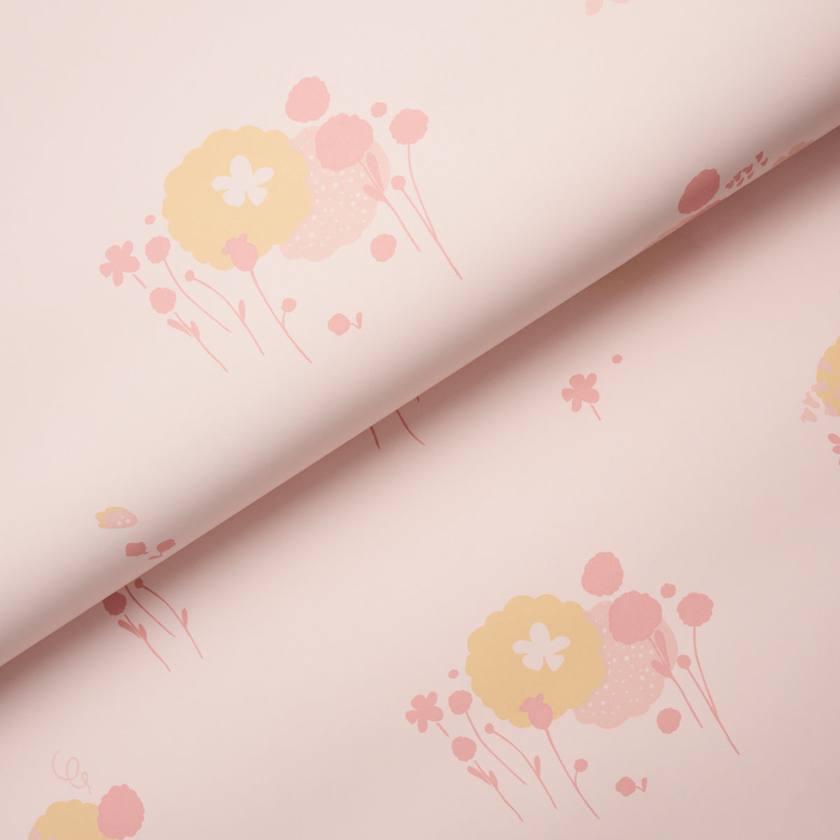 Purchase 5014060 Pom Pom Forest, Blush by Wallpaper3