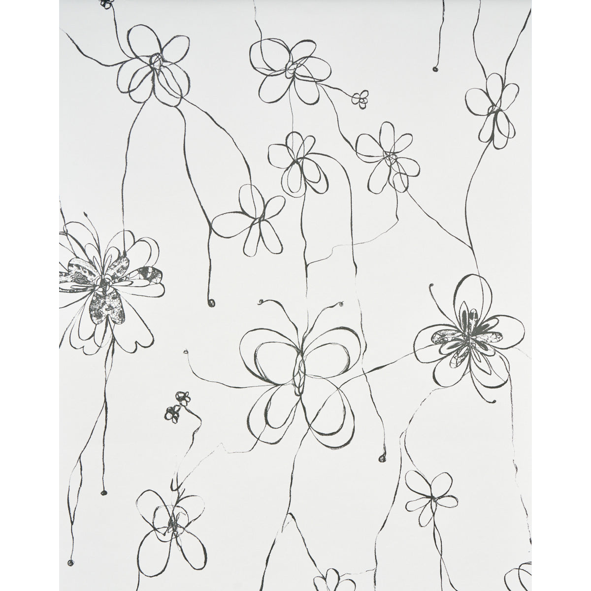 Purchase 5014090 Come Back As A Flower, Soft Black by Wallpaper1