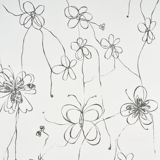 Purchase 5014090 Come Back As A Flower, Soft Black by Wallpaper