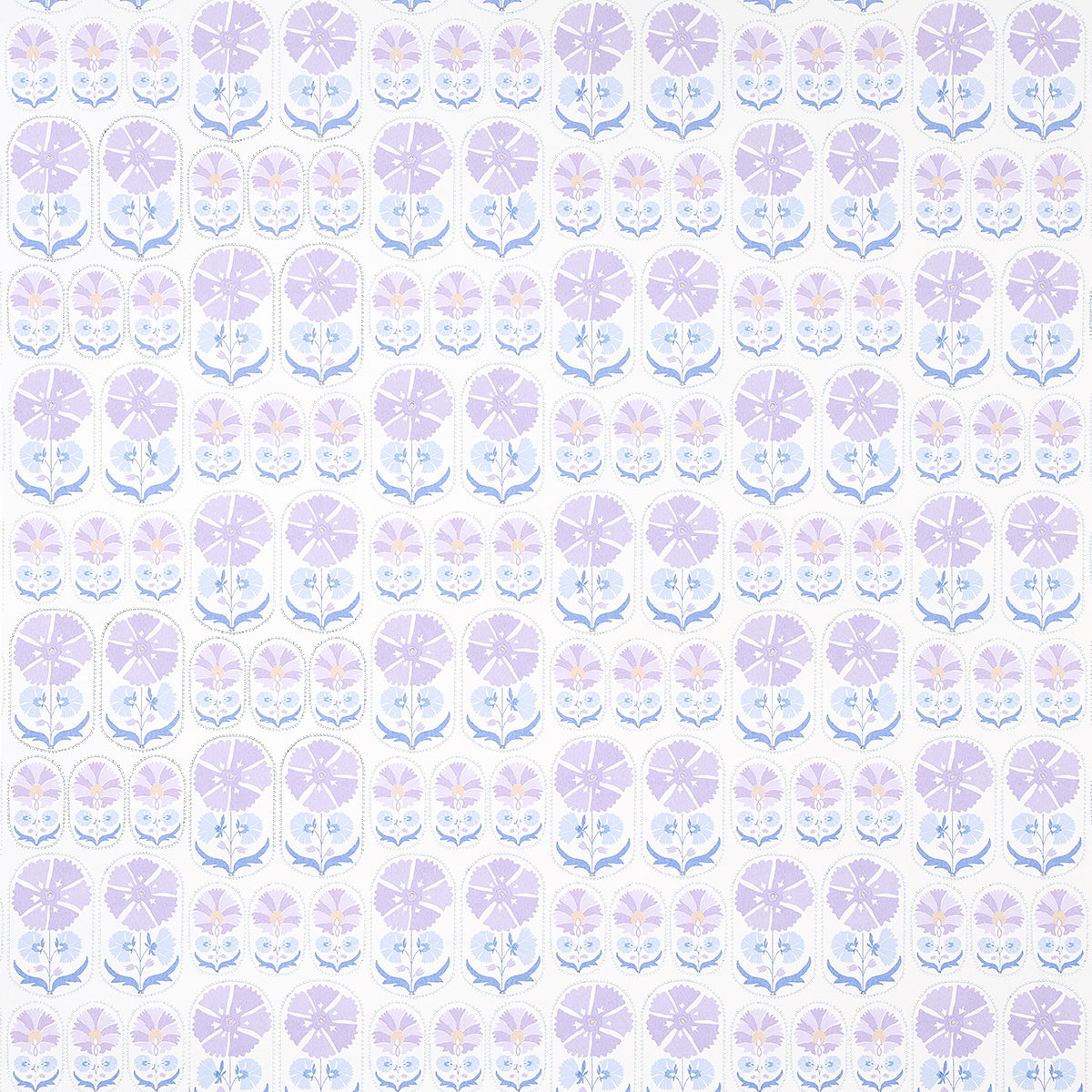 5014111 | Anjuna Floral, Lilac - Schumacher Wallpaper