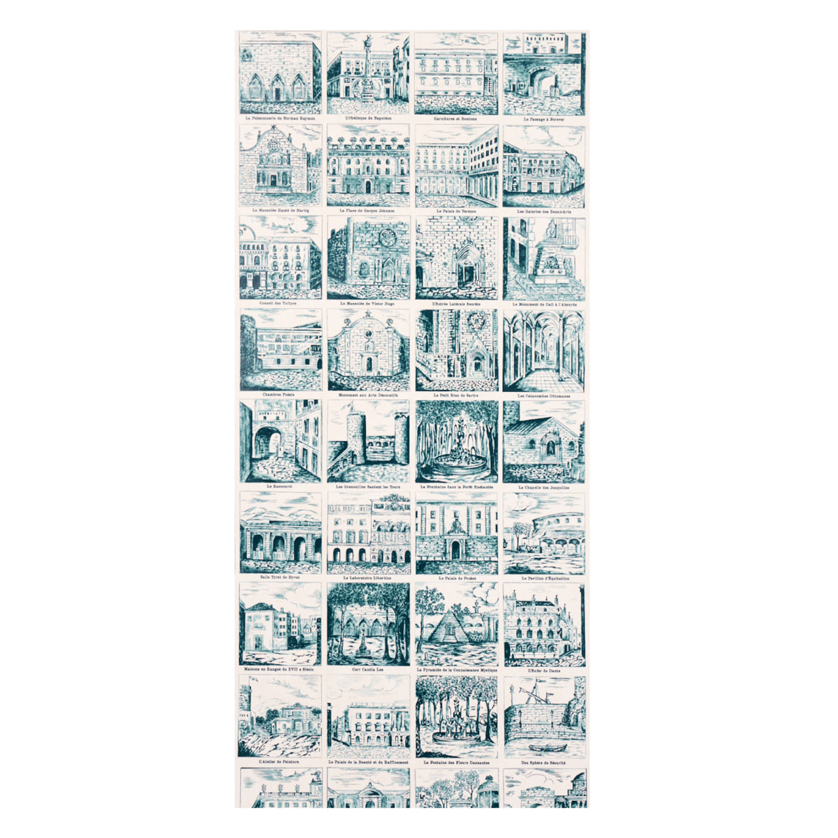 Purchase 5014272 Architecturra, Teal by Wallpaper1