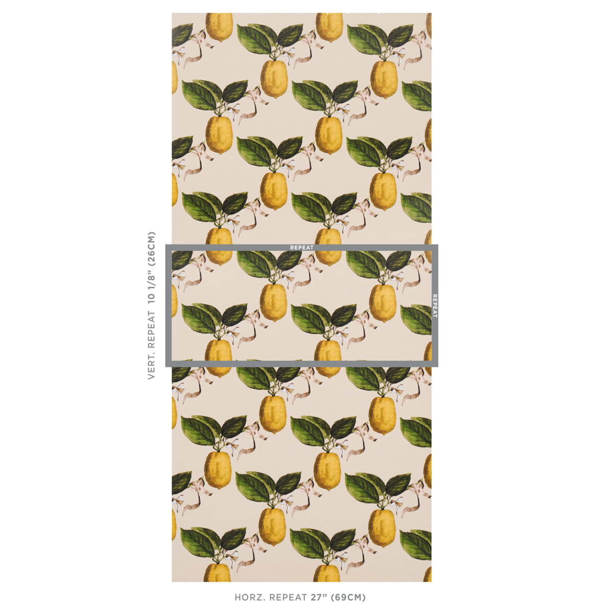 Purchase 5014282 Le Citron, Natural by Wallpaper1