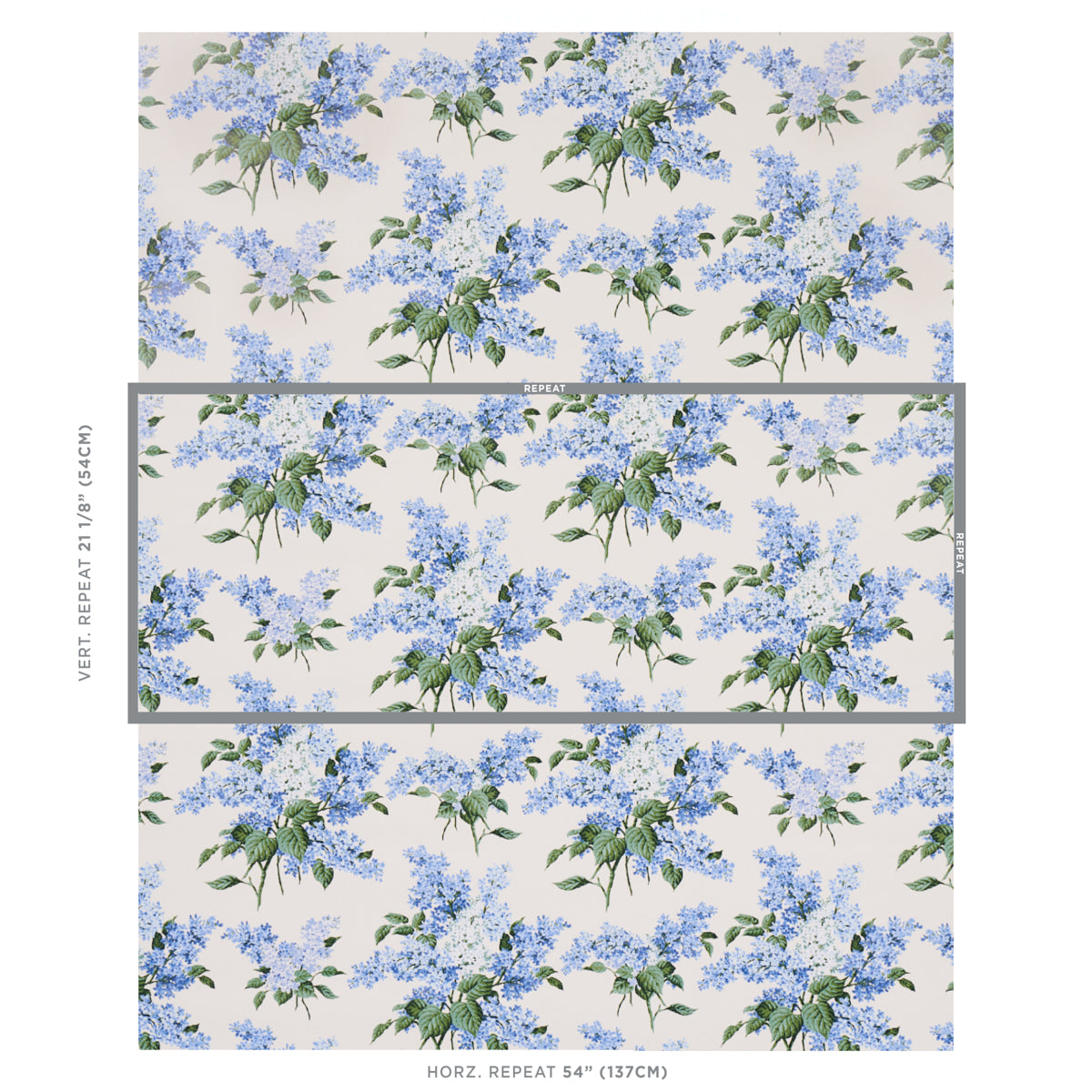 Purchase 5014311 Proust'S Lilacs, Blue by Wallpaper1