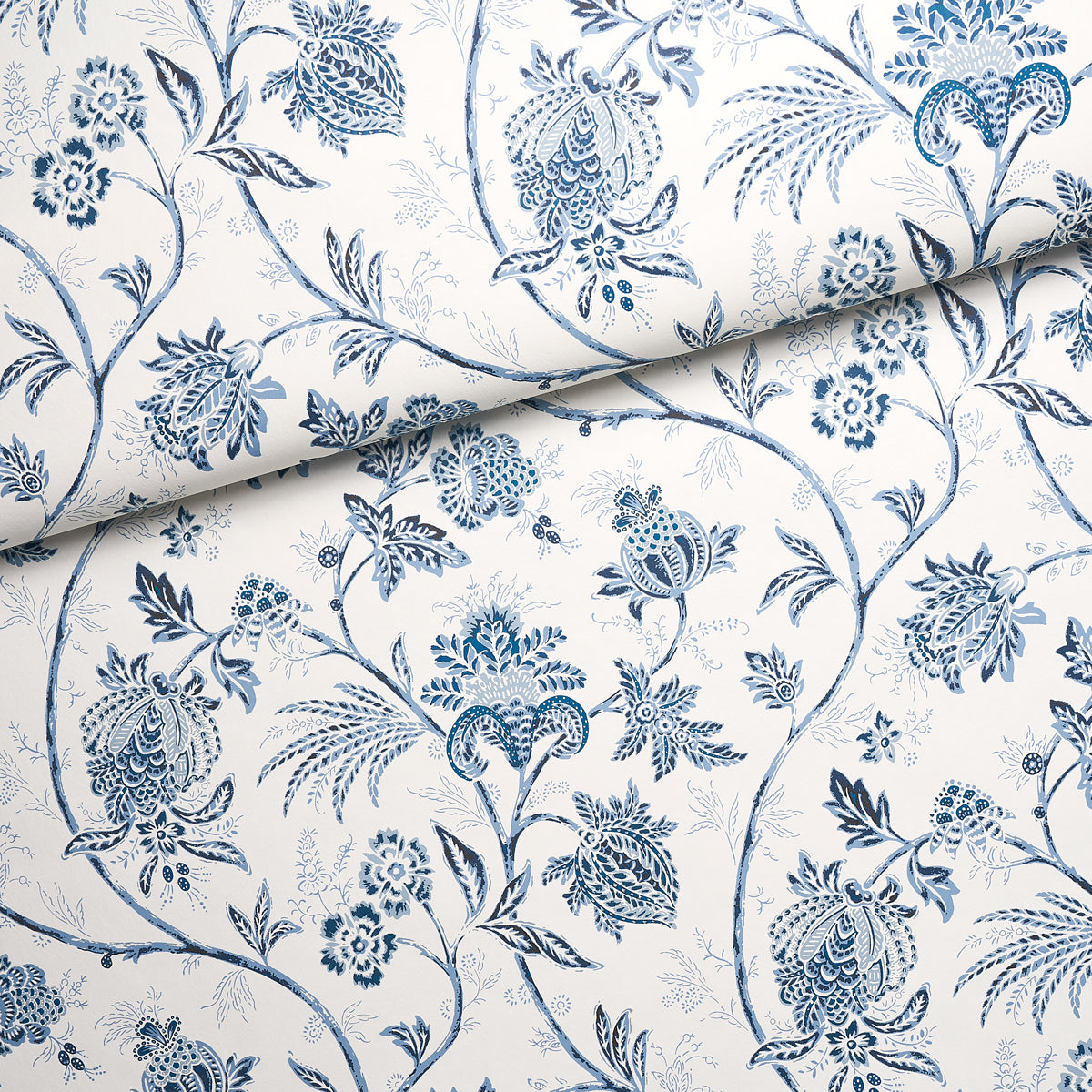 Purchase 5014350 Chinoiserie Vine, Cobalt by Wallpaper3