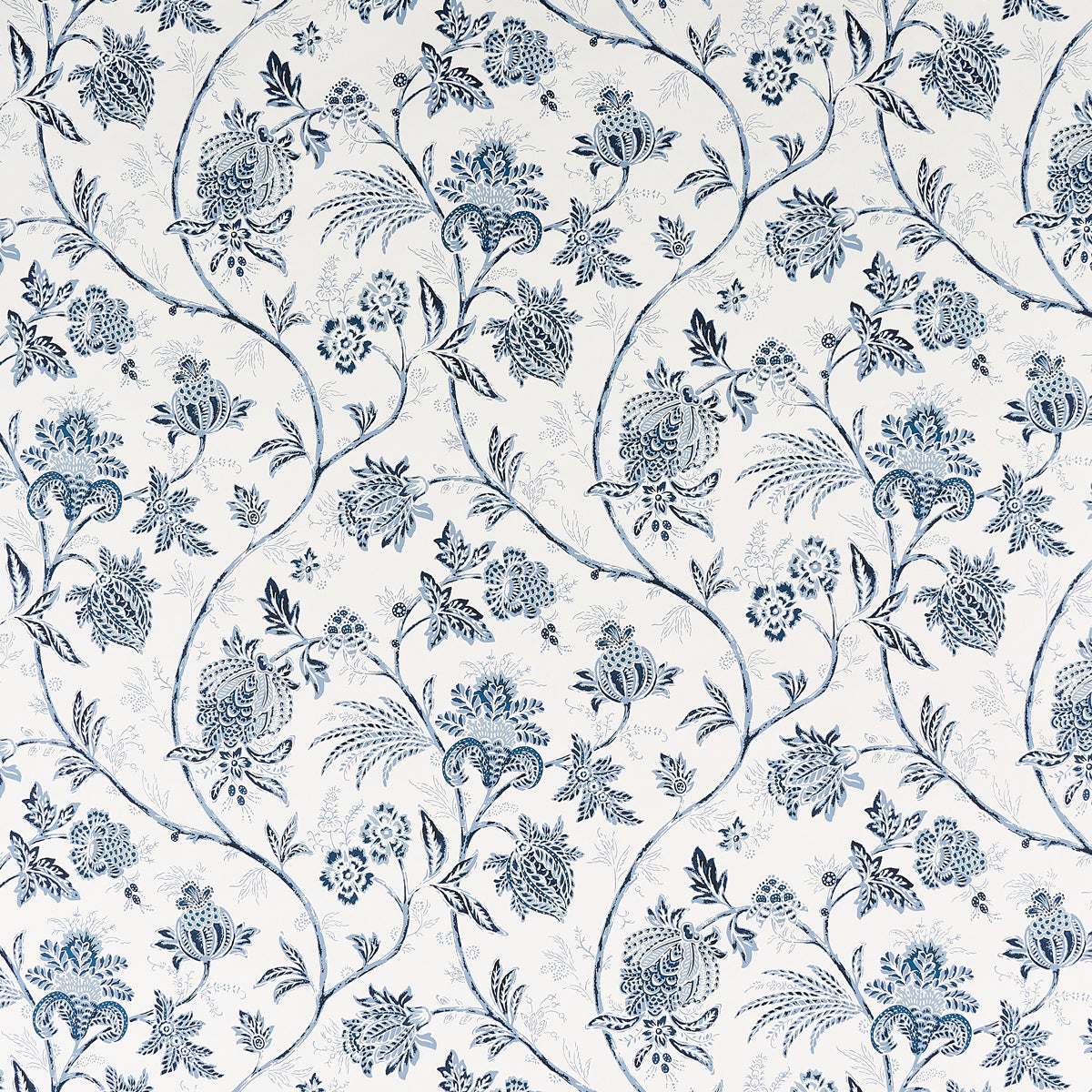 Purchase 5014350 Chinoiserie Vine, Cobalt by Wallpaper