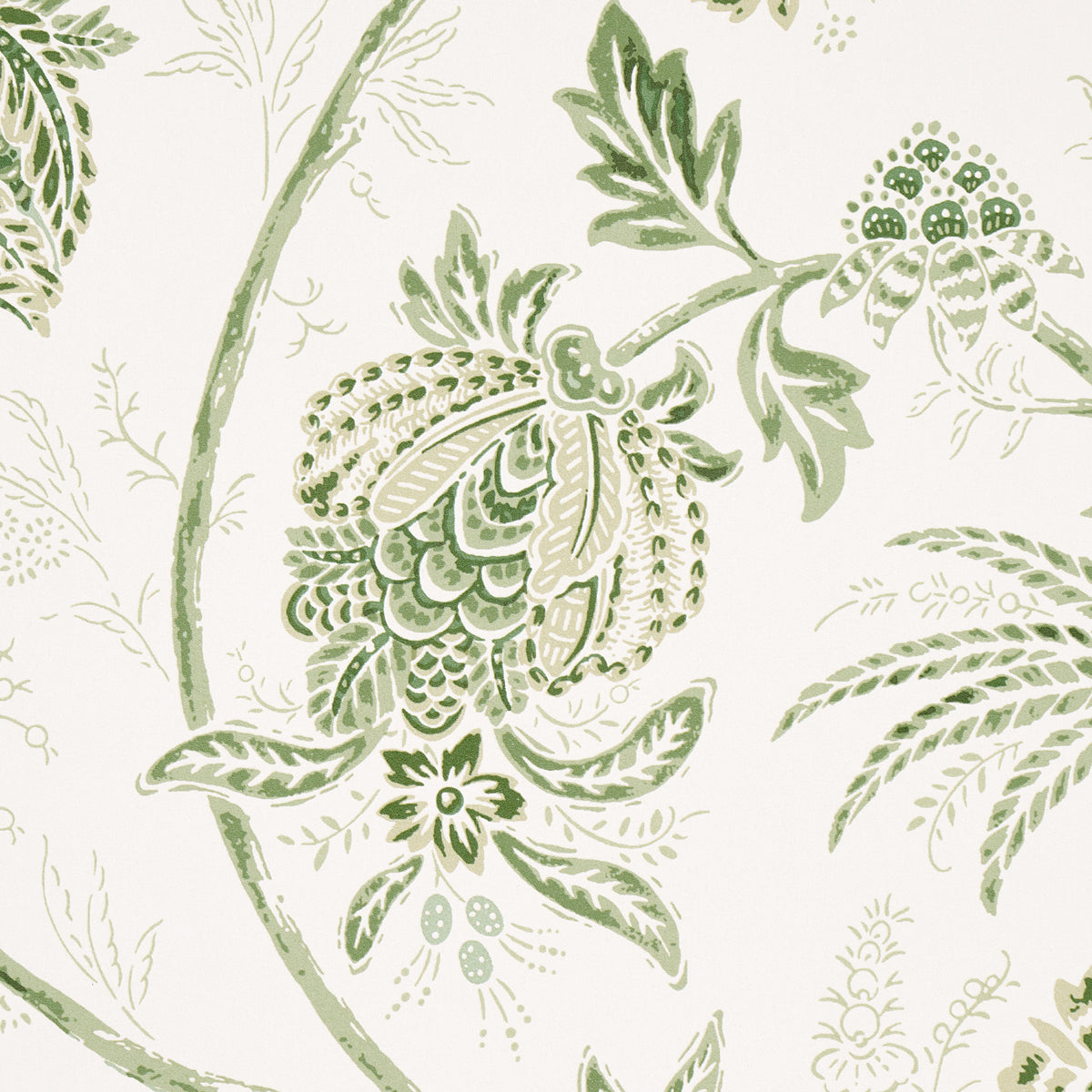 Purchase 5014351 Chinoiserie Vine, Leaf Green by Wallpaper1