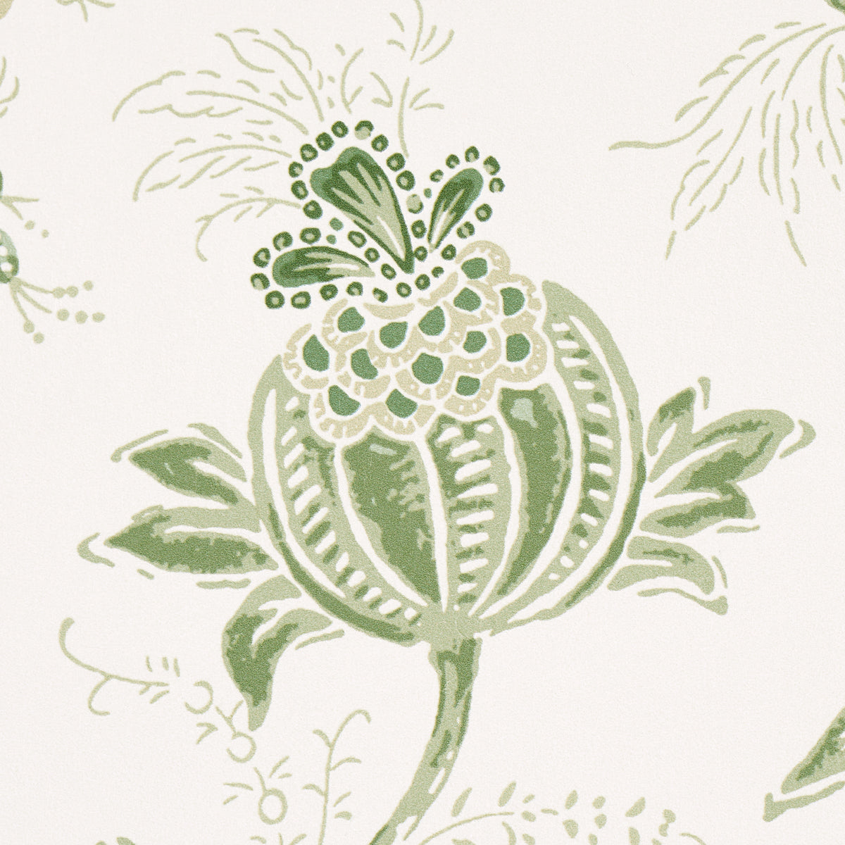 Purchase 5014351 Chinoiserie Vine, Leaf Green by Wallpaper2