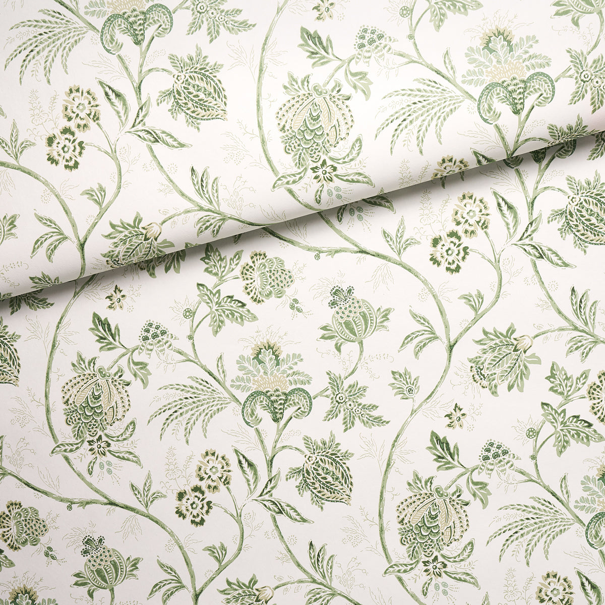 Purchase 5014351 Chinoiserie Vine, Leaf Green by Wallpaper3