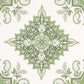 Purchase 5014361 Montecito Medallion, Leaf Green by Wallpaper1