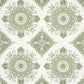 Purchase 5014361 Montecito Medallion, Leaf Green by Wallpaper