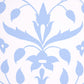 Purchase 5014460 | Jaipur Mughal Flower, Blue - Schumacher Wallpaper