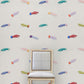 5014480 | Manos, Multi On Ivory - Schumacher Wallpaper