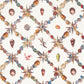 5014492 | Grotto Treillage, Multi On Ivory - Schumacher Wallpaper