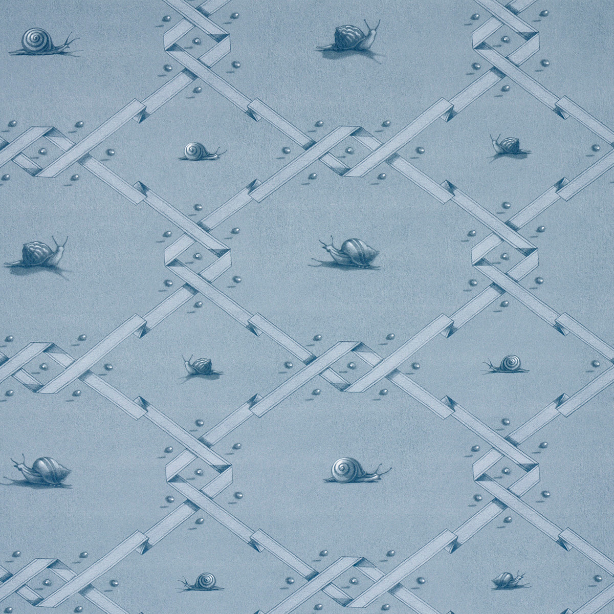 5014510 | Ouvrez Moi, Blue - Schumacher Wallpaper