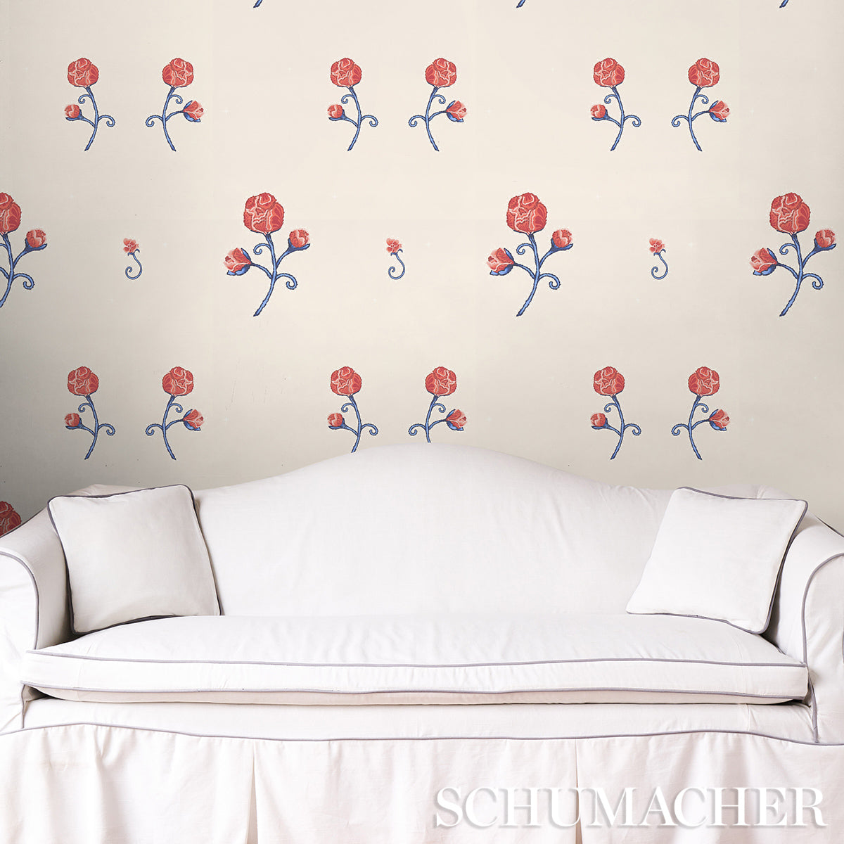 5014580 | Rhinestone Cowboy, Poppy - Schumacher Wallpaper