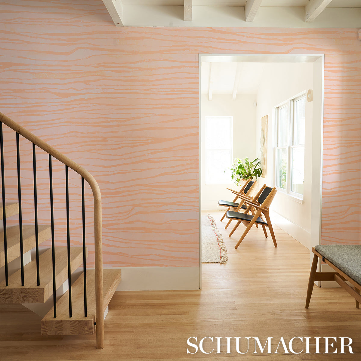 5014702 | Terra Panel Set, Canyon - Schumacher Wallpaper