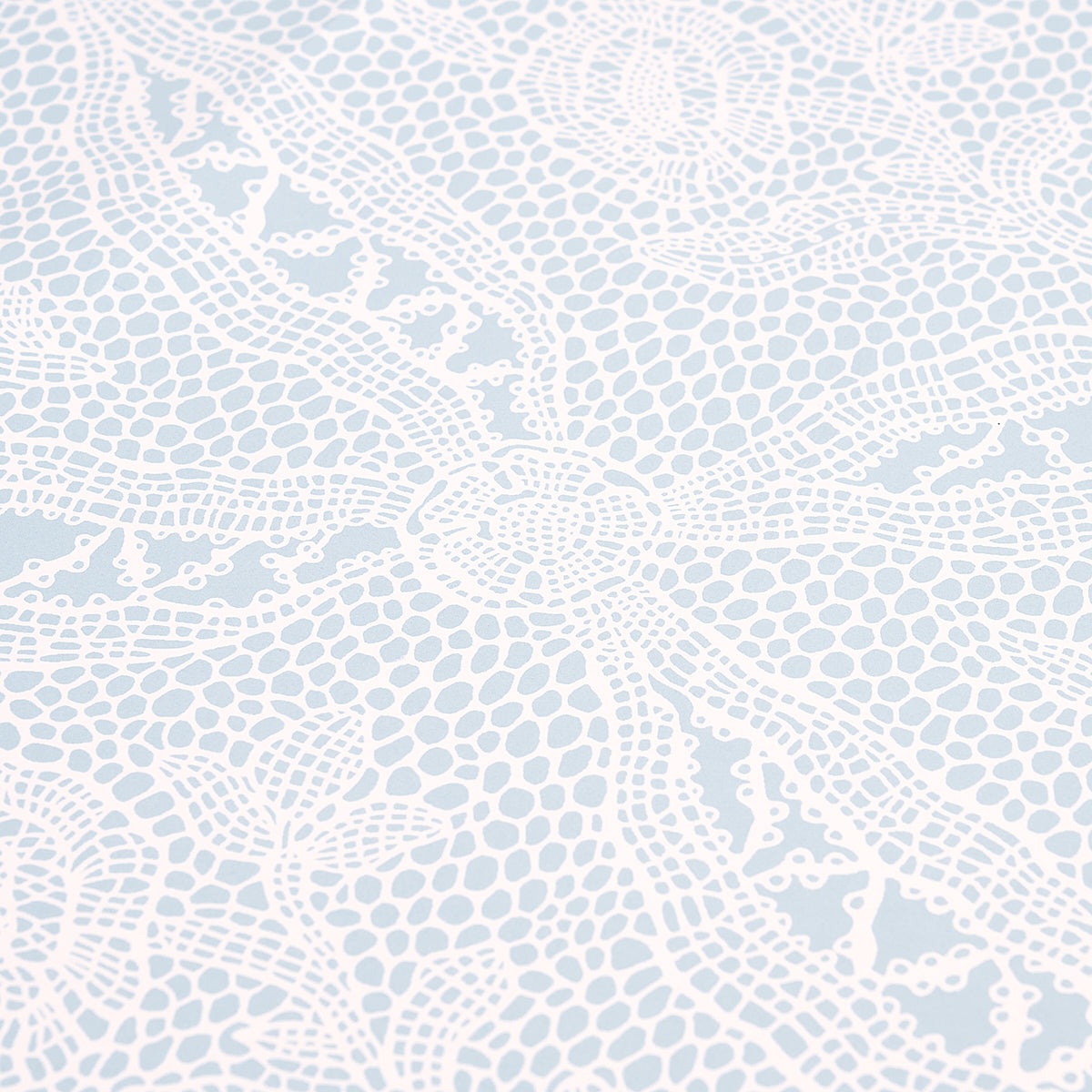 Purchase 5014722 | Cosette Lace, Cornflower - Schumacher Wallpaper