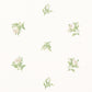 Purchase 5014741 | Margie Floral, Gris - Schumacher Wallpaper