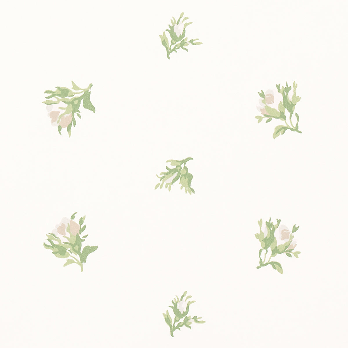 Purchase 5014741 | Margie Floral, Gris - Schumacher Wallpaper