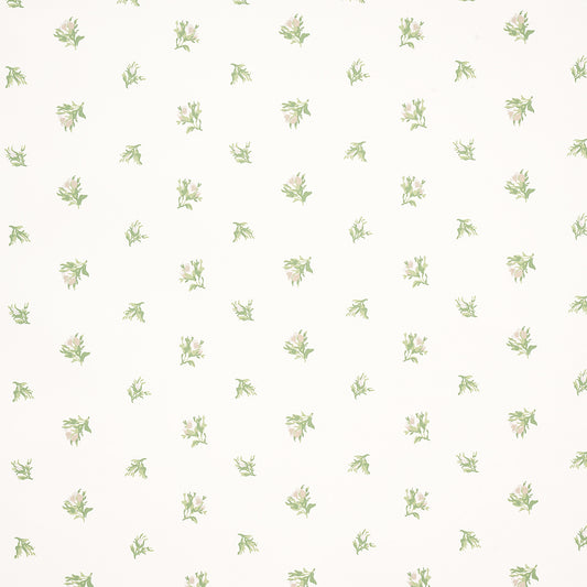 Purchase 5014741 | Margie Floral, Gris - Schumacher Wallpaper