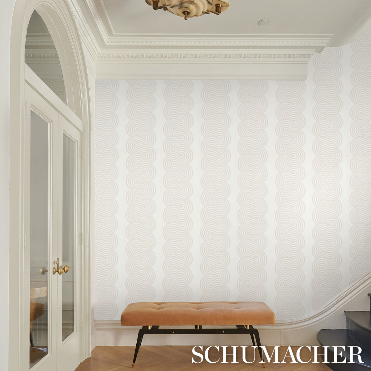 Purchase 5014790 | Giraldi, Pumice - Schumacher Wallpaper