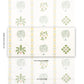 Purchase 5014841 | Willard House Stencil, Green - Schumacher Wallpaper