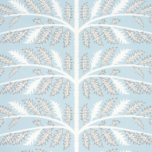 Purchase 5014950 | Thistle, Mineral - Schumacher Wallpaper